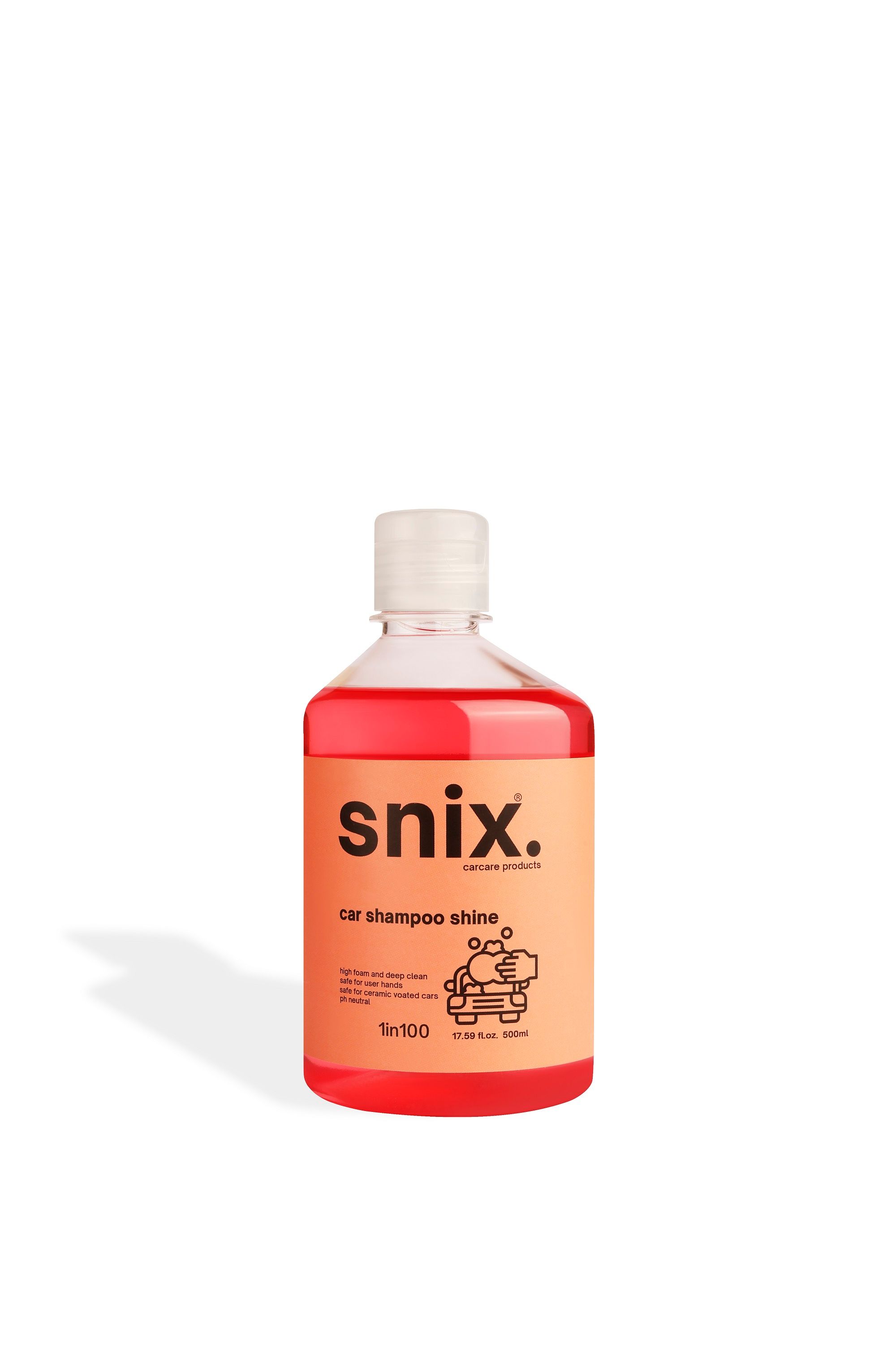 شامپو براق کننده خودرو اسنیکس